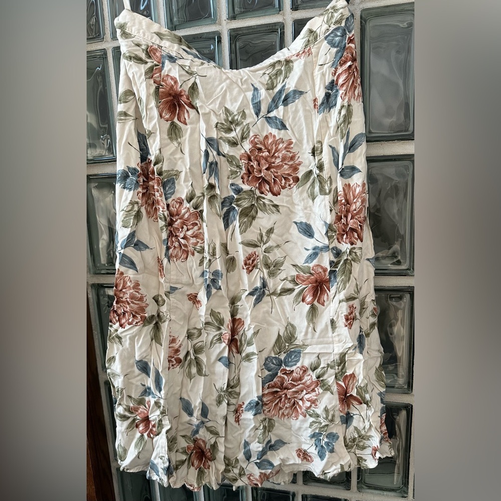 Floral Print Women's Skirt